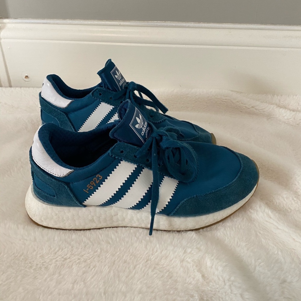 New Adidas  I-5923 Sneakers, Blue, 8